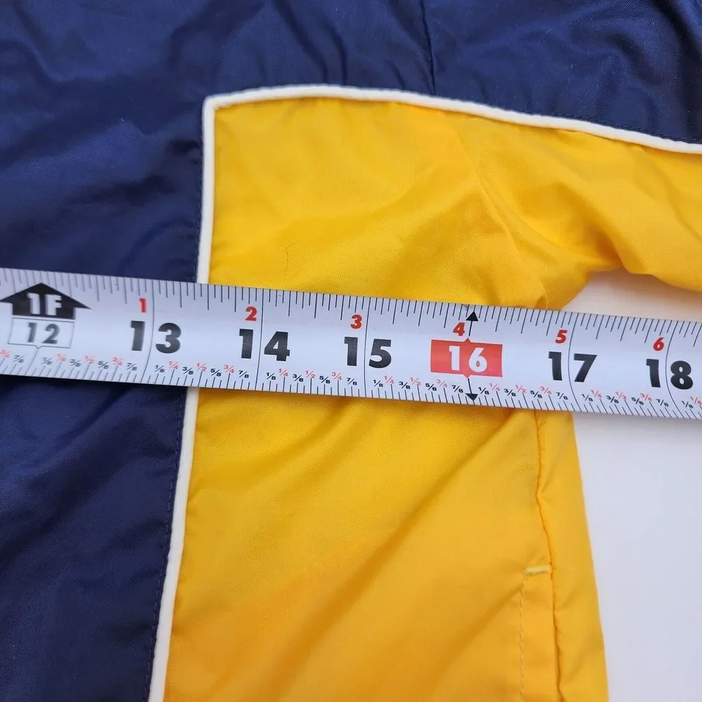 Nike‎ Kids Boys Size 7 Navy Yellow Windbreaker Jacket